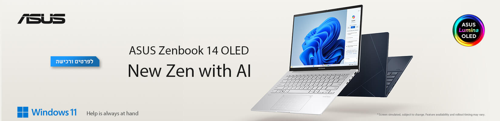 ASUS Zenbook 14 OLED - New Zen with AI