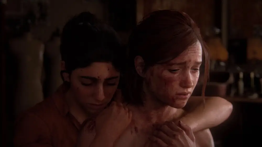 The Last Of Us Part Ii Remastered שתי נשים מהמשחק