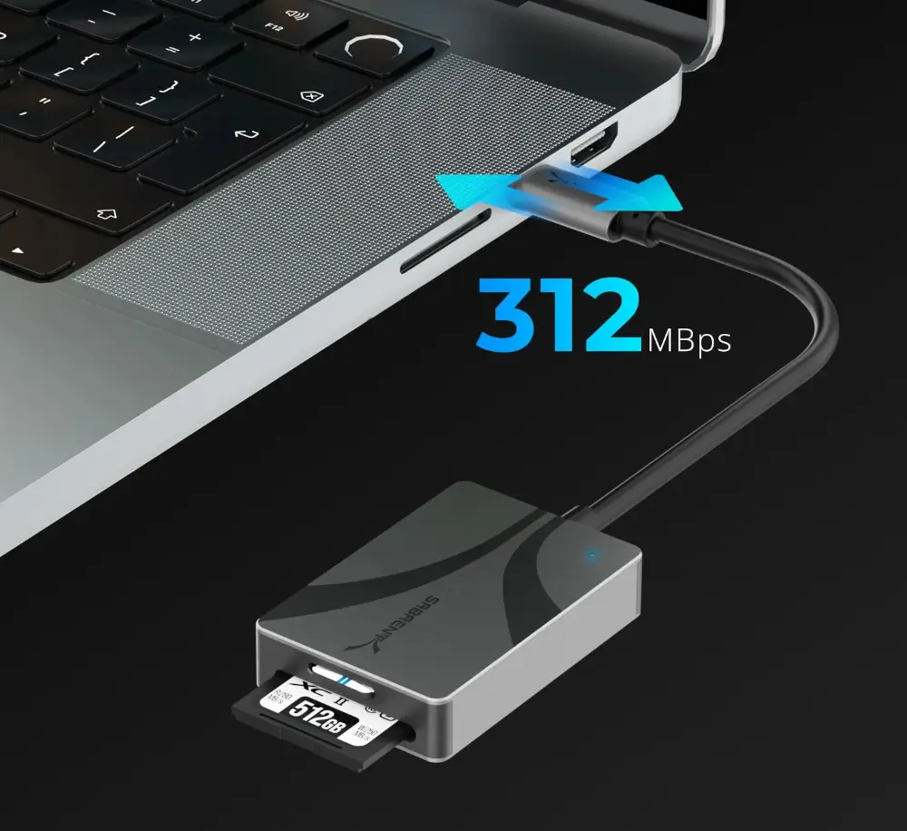 קורא כרטיסים USB-C TO SD/MICROSD - חברו והעבירו ברגע