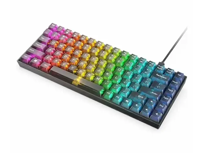 מקלדת גיימינג K510 Mini Pro RGB עיצוב קומפקטי ונוחות שימוש