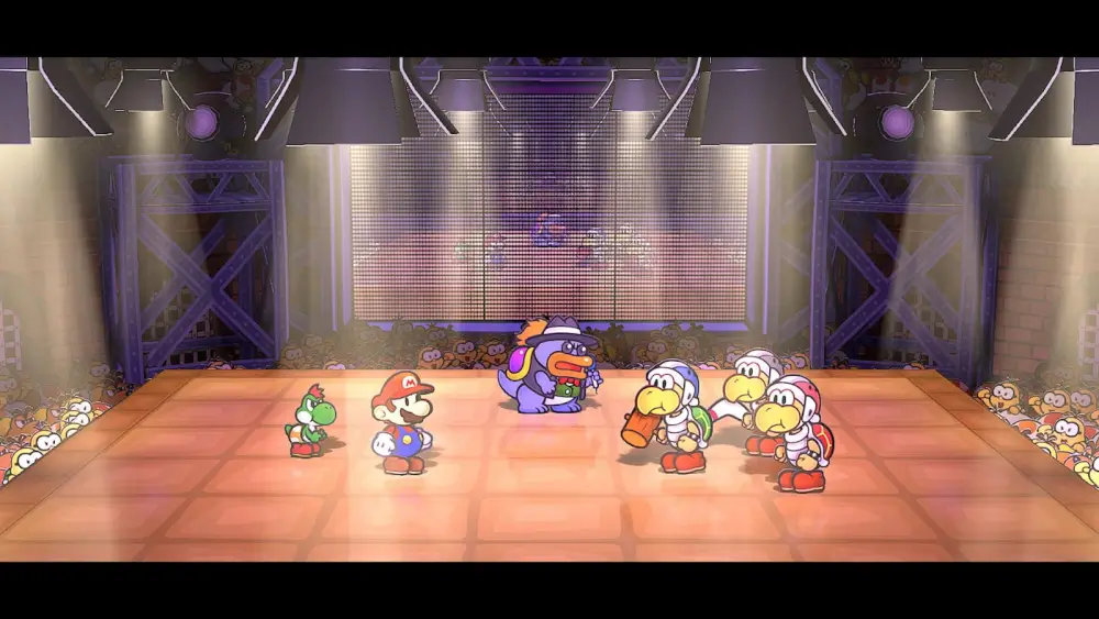 Paper Mario: The Thousand-Year Door תיאטרון של קרבות