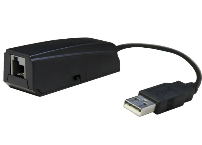 מתאם T.RJ12 USB Adapter 