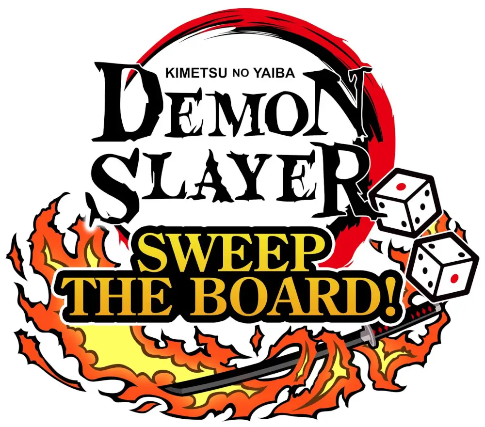 Demon slayer: sweep the board לוגו