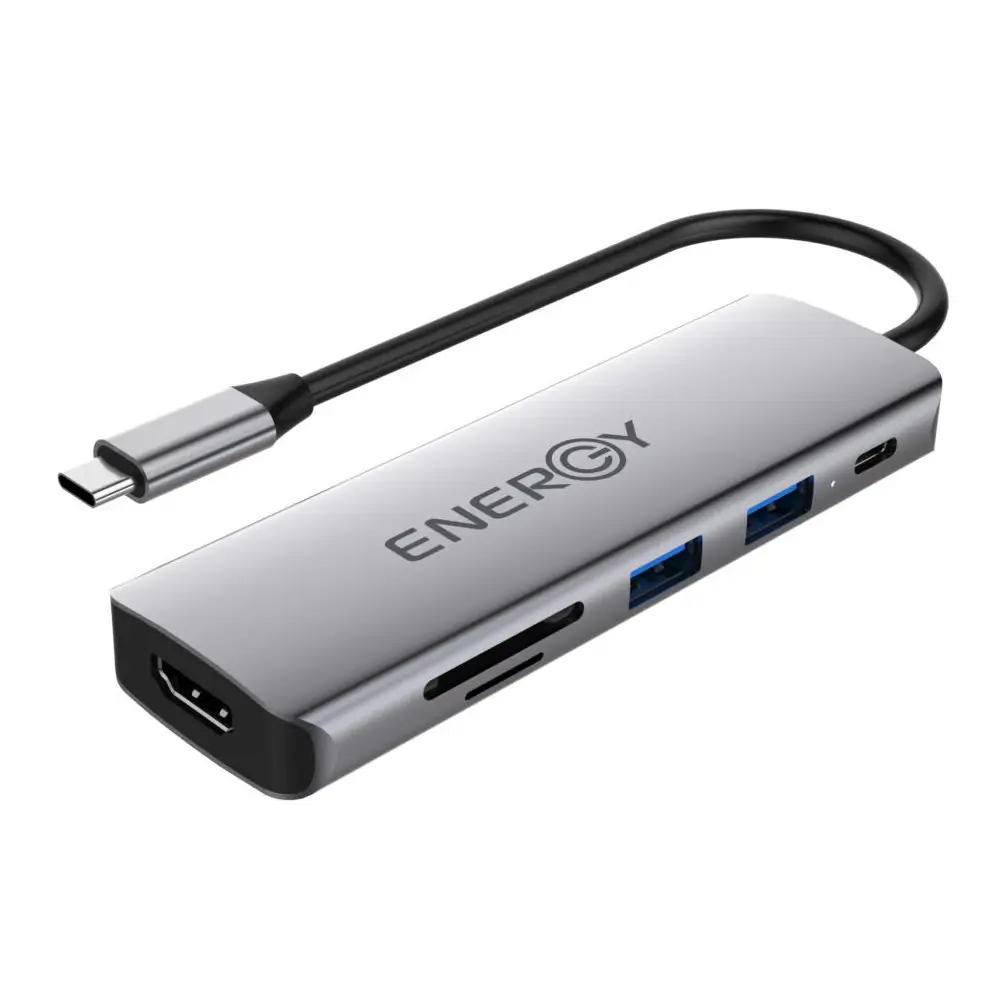 מתאם USB C Hub 6 in 1