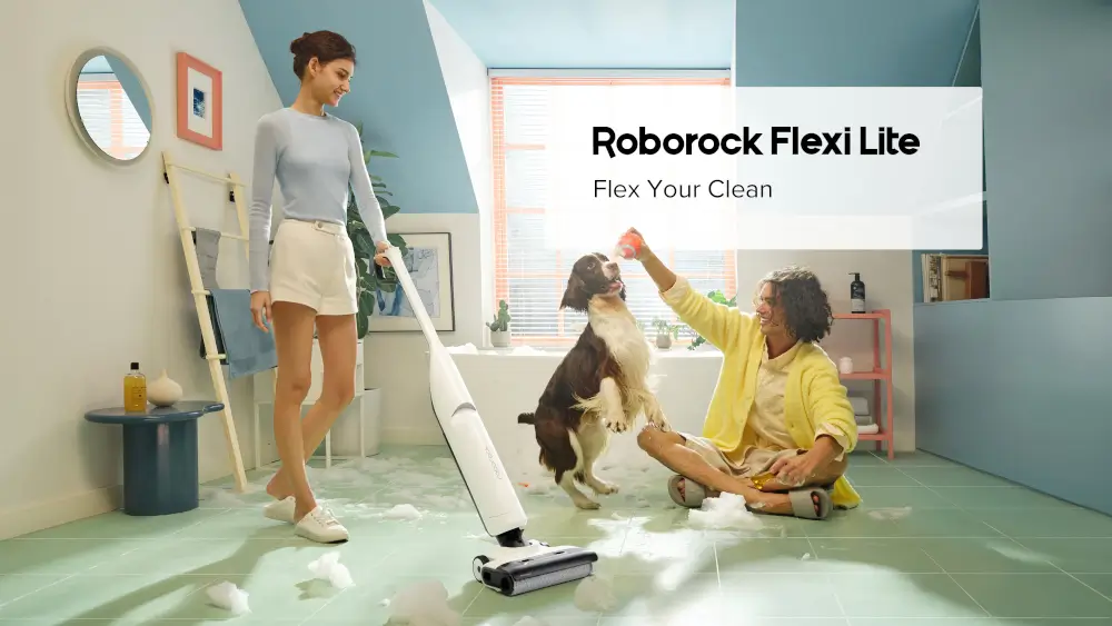 שואב שוטף דגם Flexi Lite מבית Roborock