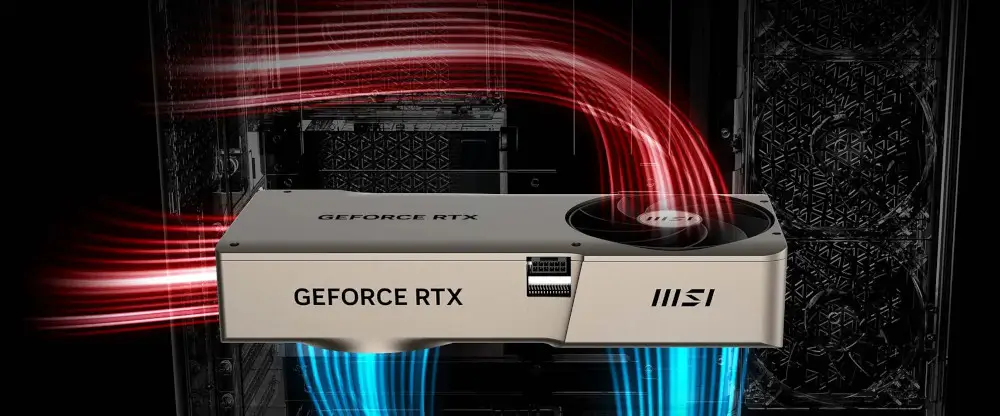 כרטיס מסך דגם GeForce RTX 4070 Ti SUPER 16G EXPERT מבית MSI