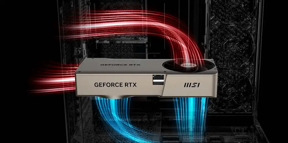 כרטיס מסך דגם GeForce RTX 4070 Ti SUPER 16G EXPERT מבית MSI