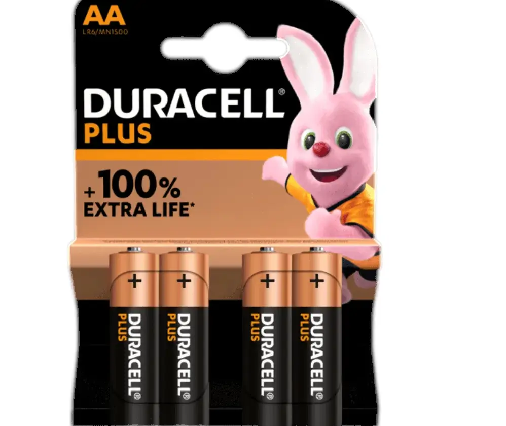 Duracell Plus kit 4 1.5V