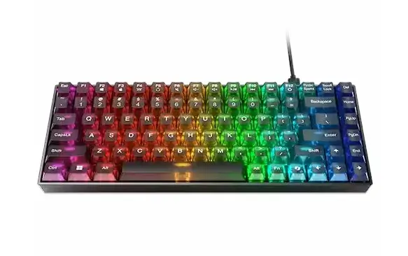 מקלדת גיימינג K510 Mini Pro RGB תאורת מקשים