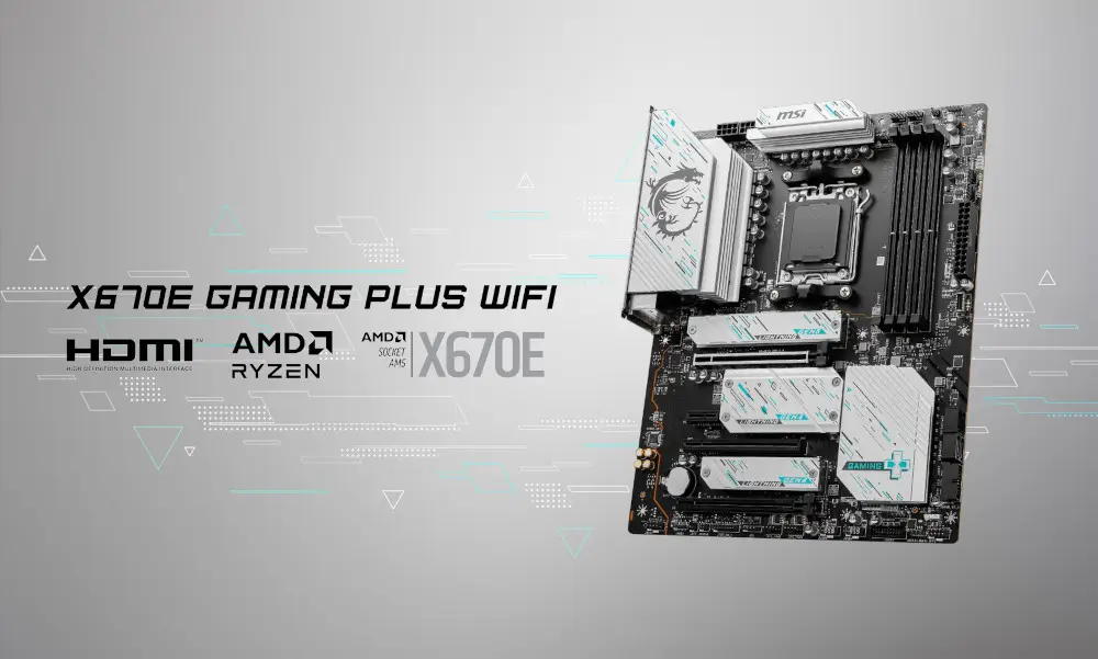 לוח אם דגם X670E GAMING PLUS WIFI מבית MSI