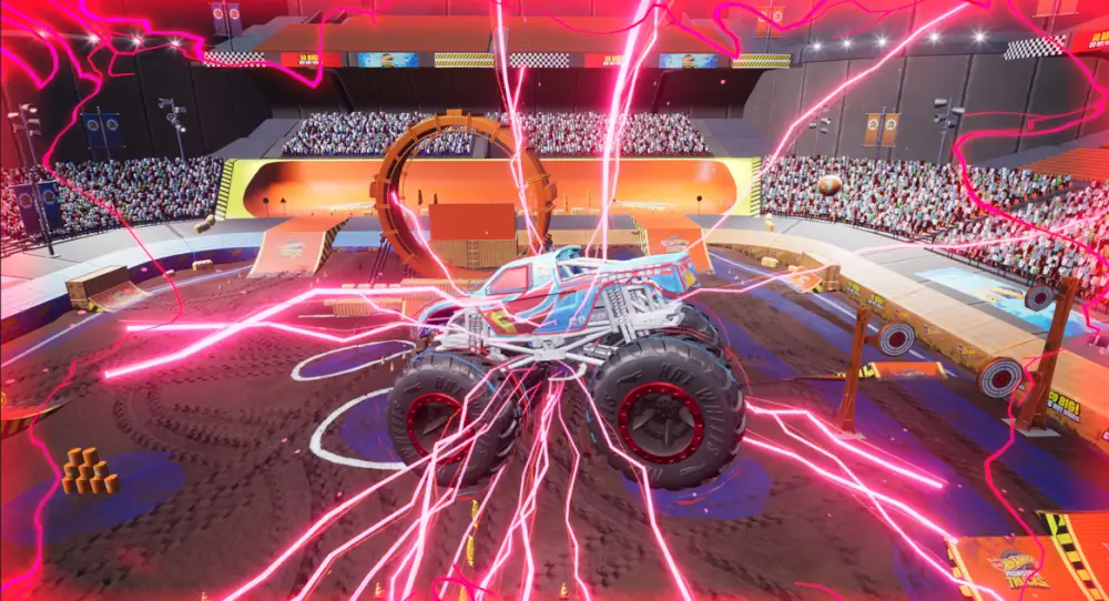 Hot Wheels Monster Trucks: Stunt Mayhem משחק מרובה משתתפים