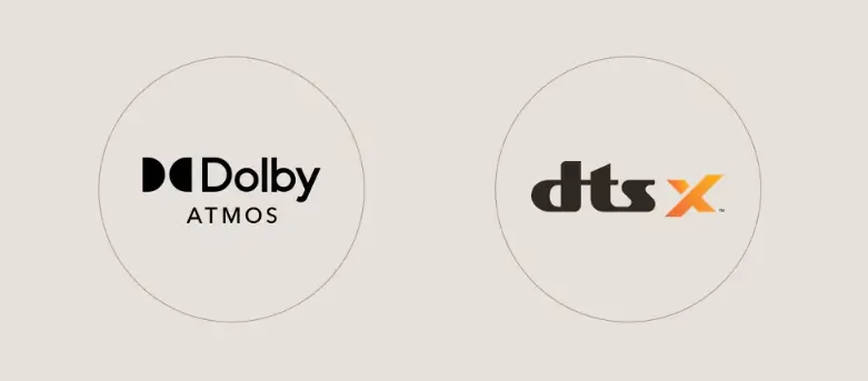 חיבור Dolby Atmos האלחוטי המובנה הראשון בעולם מ-Samsung Smart TV למקרן קול Dolby Atmos אלחוטי