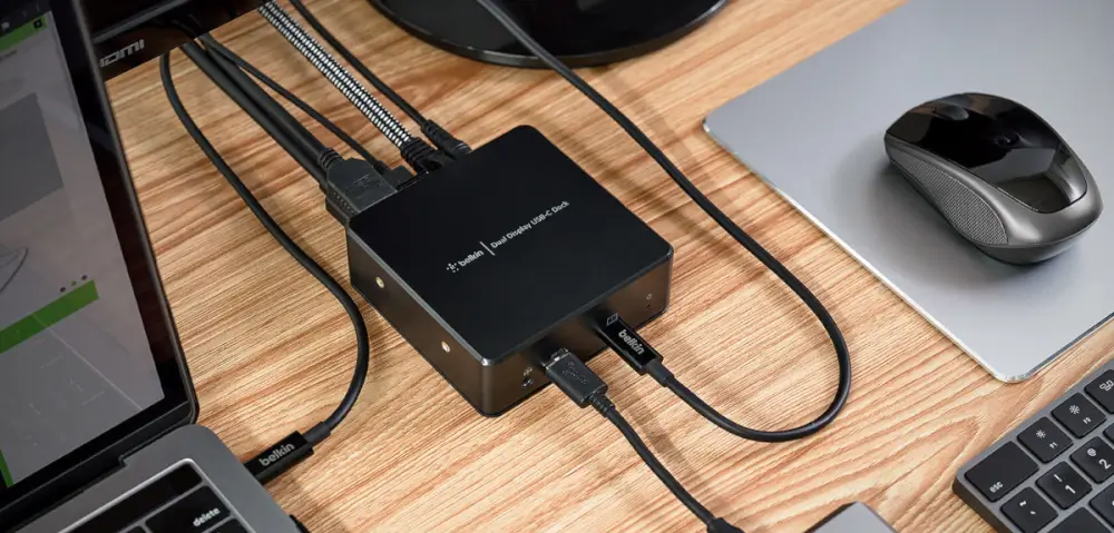 USB-C Dual Display Docking Station