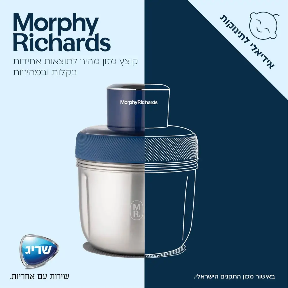 קוצץ מזון מהיר Morphy Richards. 