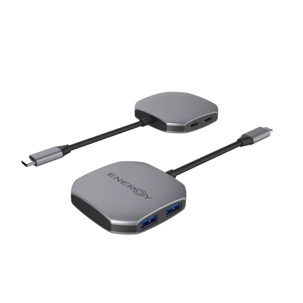 מתאם USB C Hub 4 in 1 - חיבוריות מתקדמת