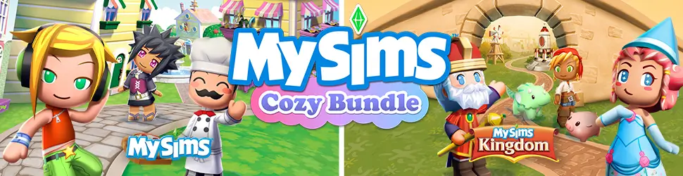 My Sims Cozy Bundleלוגו שני משחקים כלולים 