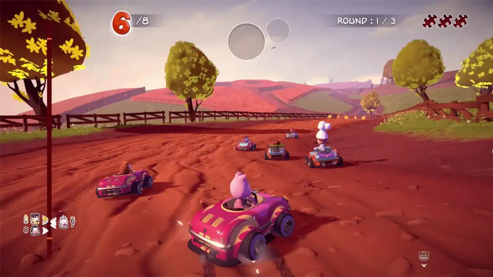 Garfield Kart Furious Racing מירוץ ללא מעצורים