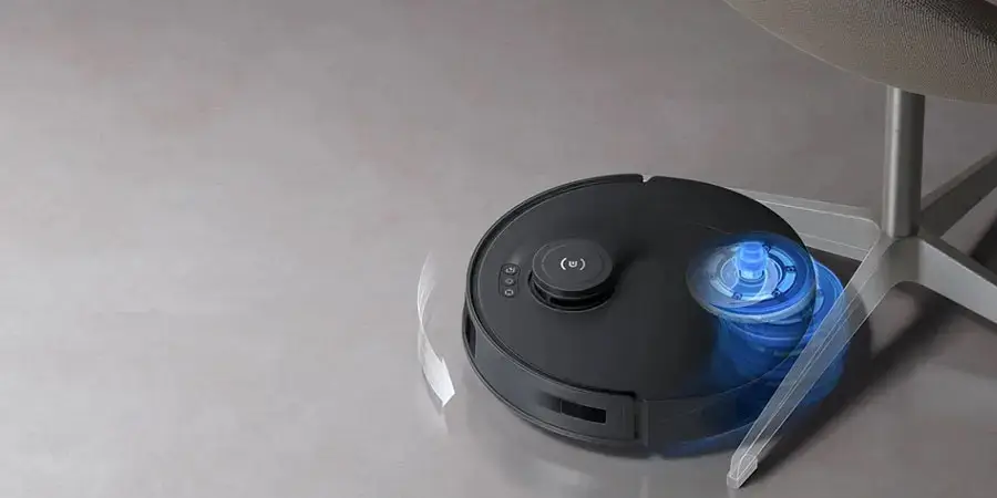 שואב אבק מקרצף Deebot T30 Pro Omni מברשת שטיפה עד הקצה