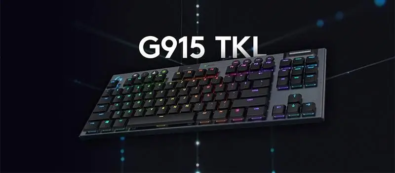 מקלדת גיימינג אלחוטית G915 TKL