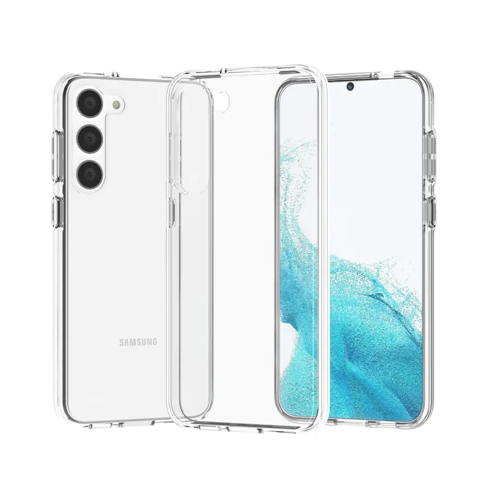 כיסוי לסמארטפון Crystal מבית Grip Case עבור S24 Plus