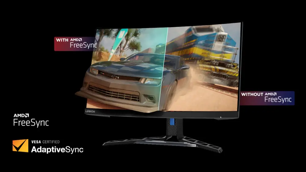 מצויד בטכנולוגיית AMD FreeSync