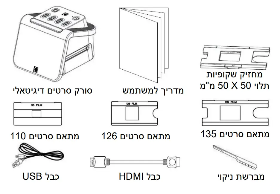 תכולת האריזה