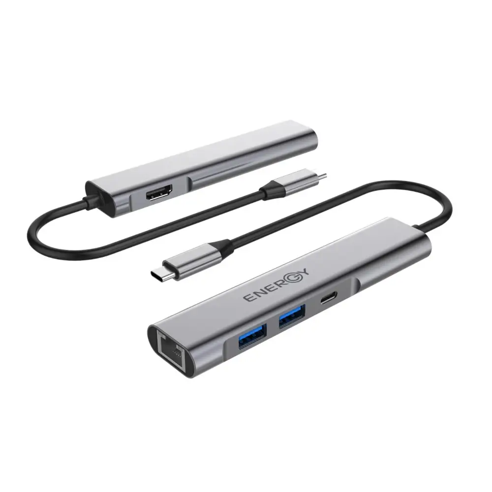 מתאם USB C Hub 5 in 1