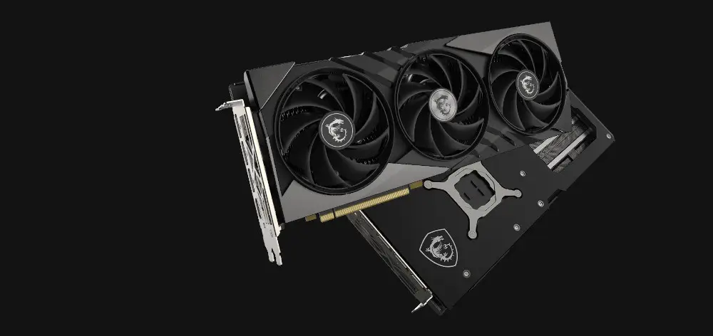 כרטיס מסך דגם GeForce RTX 4070 Ti SUPER 16G GAMING X SLIM מבית MSI