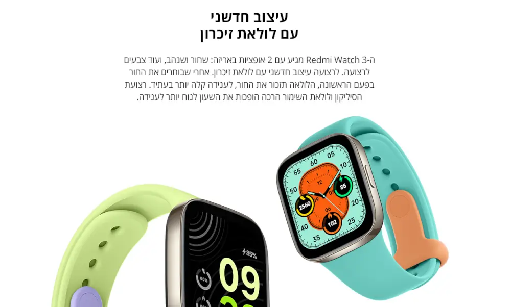 עיצוב חדשני עם לולאת זיכרון