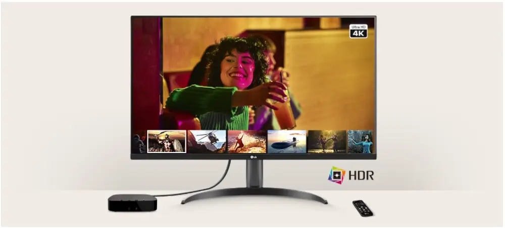 מסך מחשב 31.5 UR550-B 4K UHD תמונות מדהימות