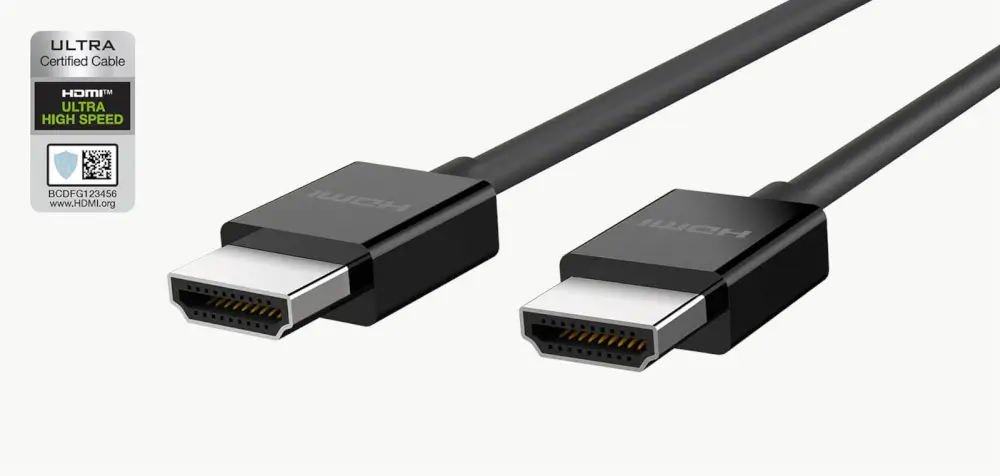 כבל HDMI 2.1 אולטרה מהיר 2 מטרים - שפרו את הסאונד שלכם