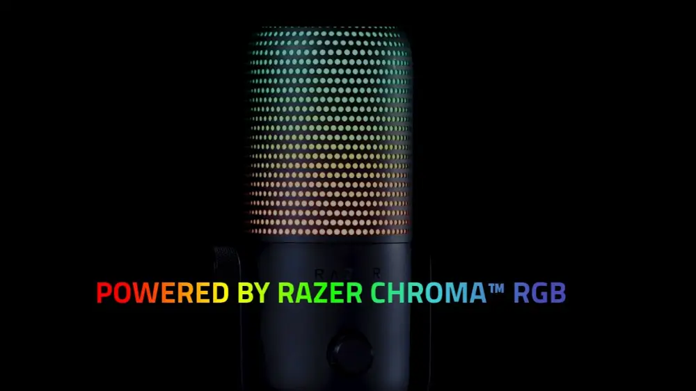 Seiren V3 Chroma RGB - שחקו והזרימו עם תאורה ריאקטיבית