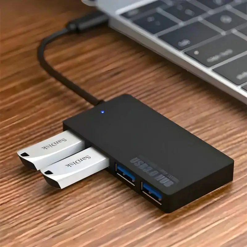 מפצל USB 3.0 ל- 4 כניסות