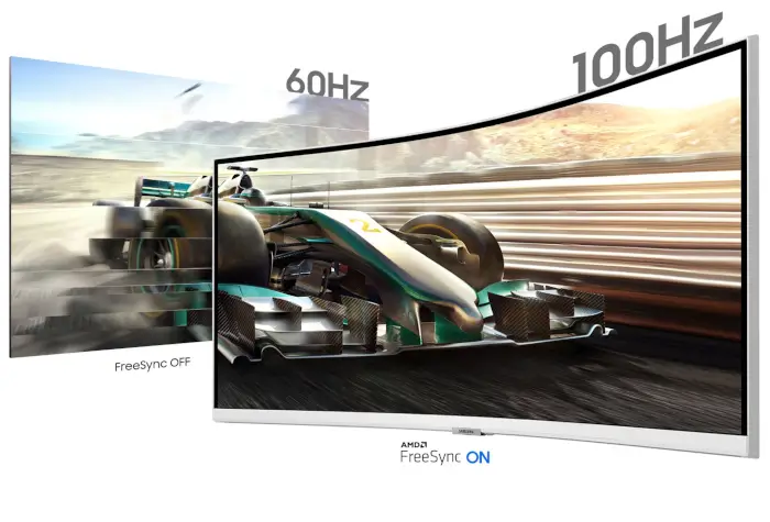 S34C650TAM ViewFinity S6 34 100HZ refresh rate and AMD FreeSync™