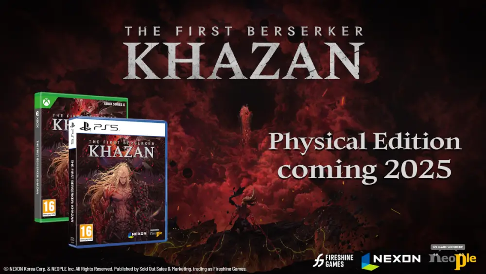 The First Berserker: Khazan גלויה מכירה מוקדמת