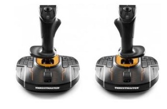 2 בקרי טיסה (ימין ושמאל)  T-16000M FCS  Thrustmaster