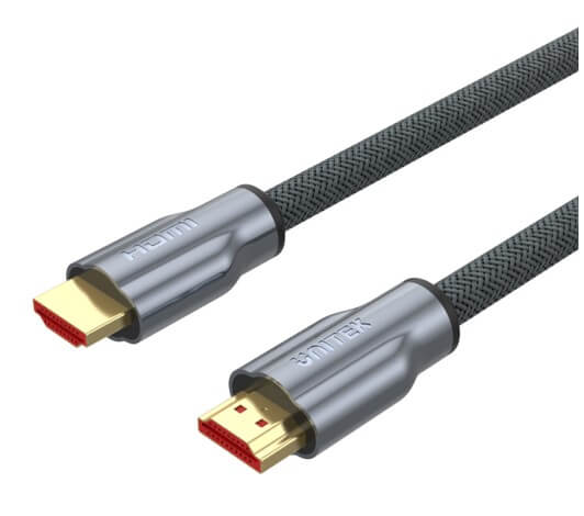 כבל פרמיום מתכת 1 מטר HDMI 2.0 4K UNITEK 