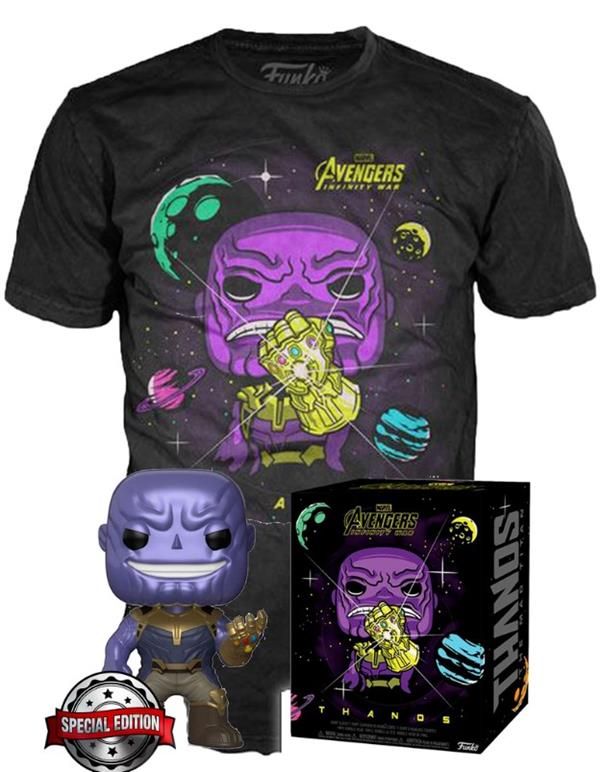 POP & Tee Marvel - Thanos in Space מידה S POP