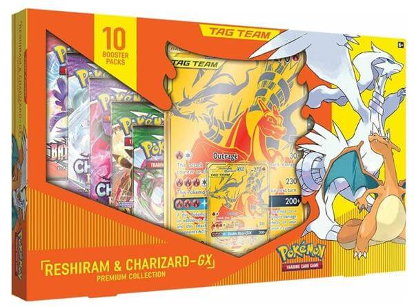 TCG Reshiram & Charizard GX Premium Box The Pokemon Company