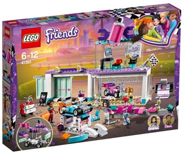 מוסך לכיונון יצירתי  friends 41351 LEGO