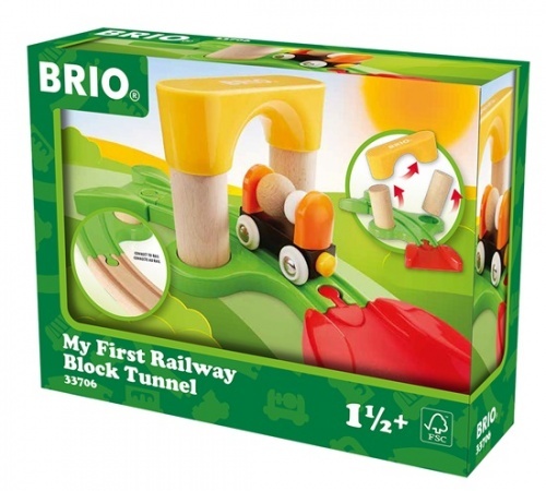 מנהרת מסילת רכבת הראשונה שלי BRIO