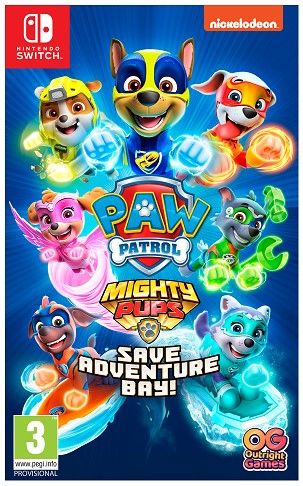 Paw Patrol ! Mighty Pups Save Adventure Bay Nintendo Switch