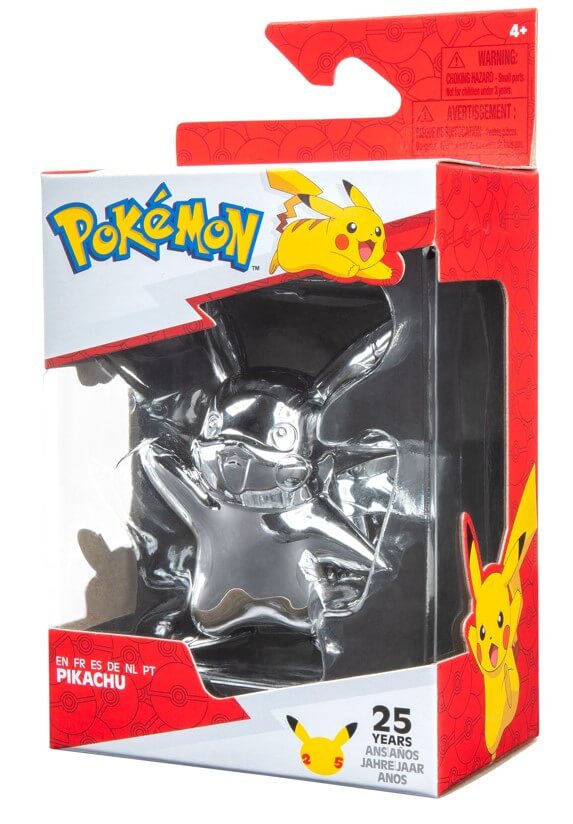 Select Battle Figure (Silver Pikachu) W2 (Silver Pikachu) W2 Jazwares