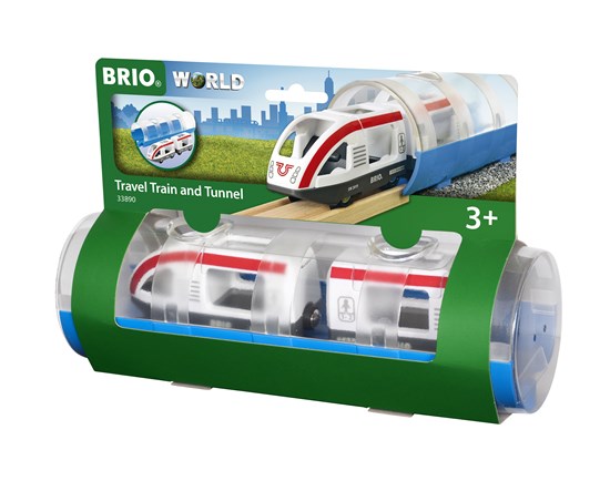 רכבת נסיעות ומנהרה BRIO