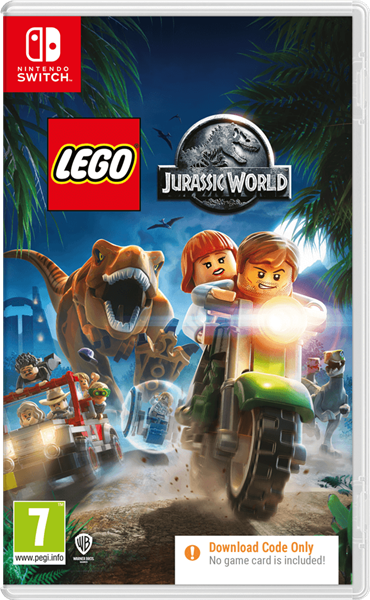 Lego Jurassic World Code in Box Nintendo Switch