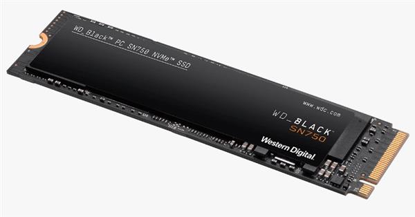 כונן פנימי  SN750 NVMe SSD Without Heatsink  Western Digital