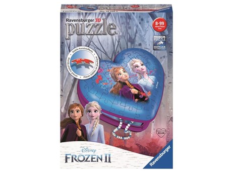 פאזל תלת מימד - לב - 54 חלקים - FROZEN 2 Ravensburger