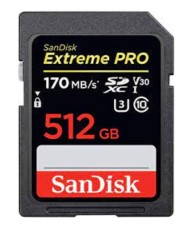 כרטיס זכרון Extreme SD 170/90MBS 128GB Sandisk