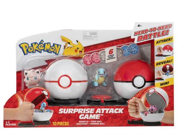 Pokemon Surprise Attack Game  W1 - Squirtle Jazwares