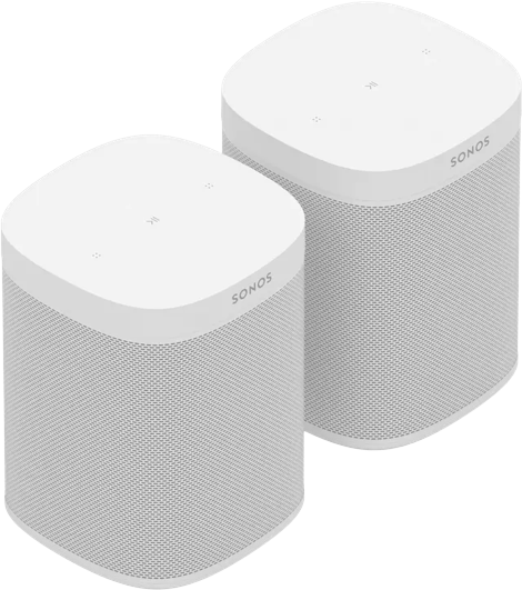 sonos one pair white